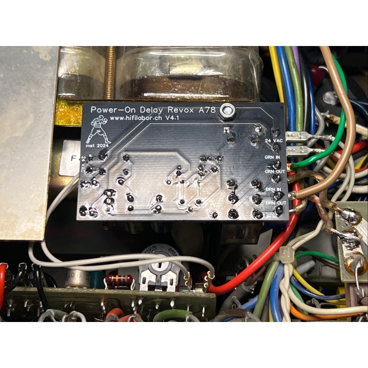 Revox A78/A50 Lautsprecher Schutzschaltung