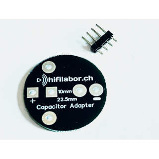 Kondensator Adapter 22.5mm auf 10mm