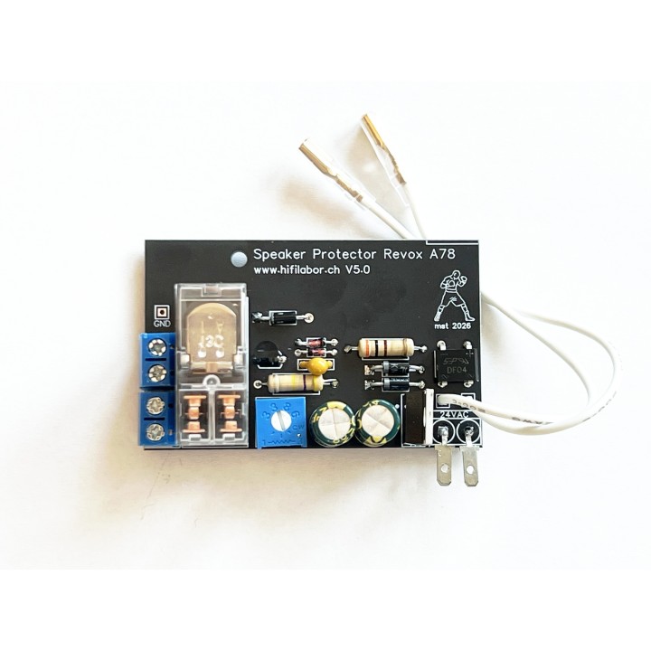 Revox A78/A50 Lautsprecher Schutzschaltung